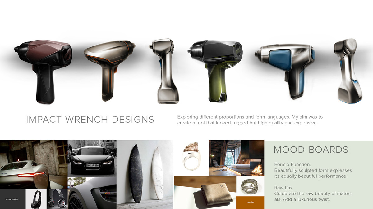 conceptual design，tool，Pneumatic wrench，