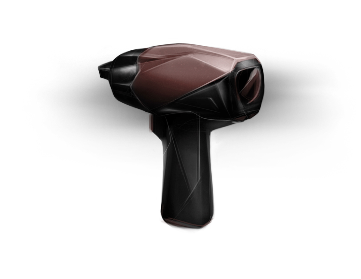 conceptual design，tool，Pneumatic wrench，
