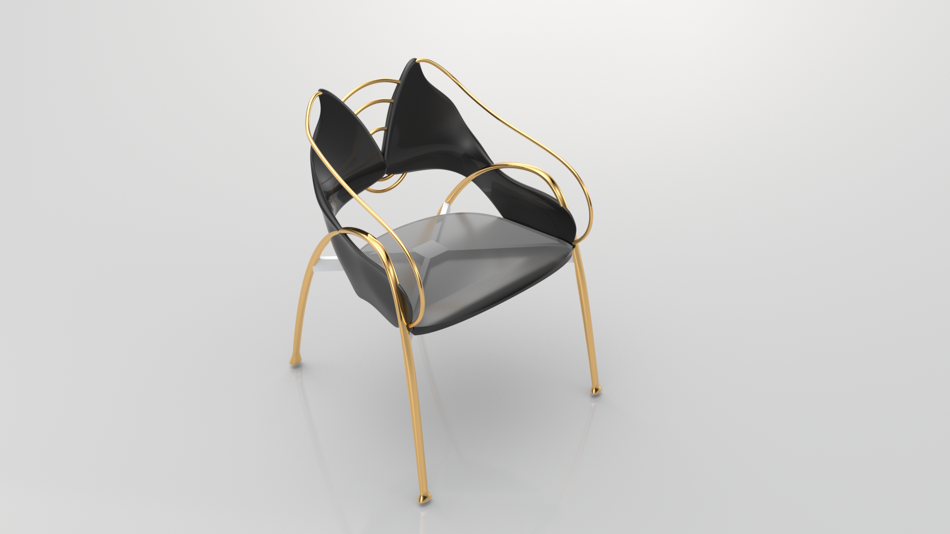 Metal，frame，chair，originality，life，leisure time，Wing，