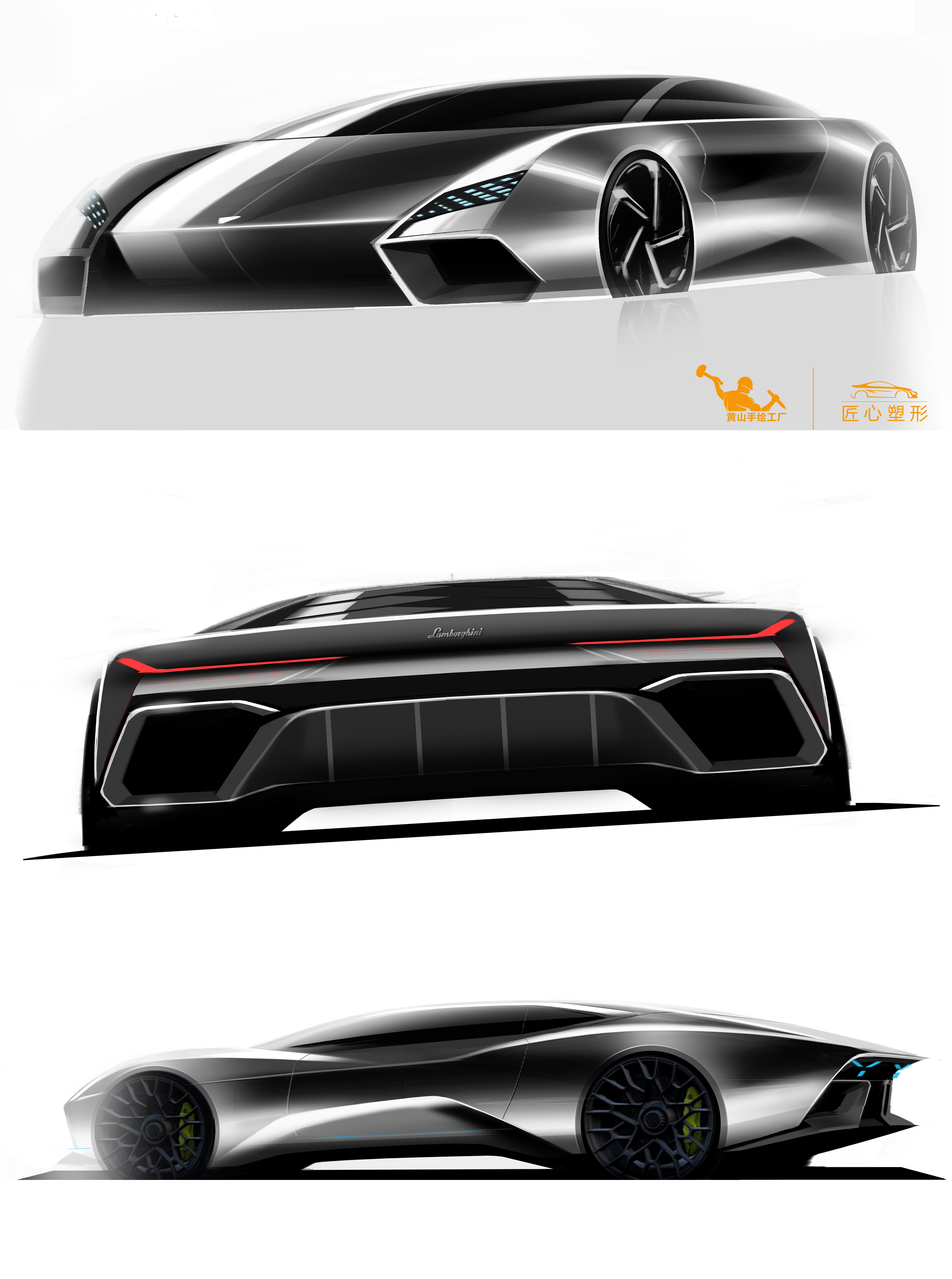 Huangshan hand drawing factory，Hand drawn product design，Hand drawn industrial design，product design，industrial design，