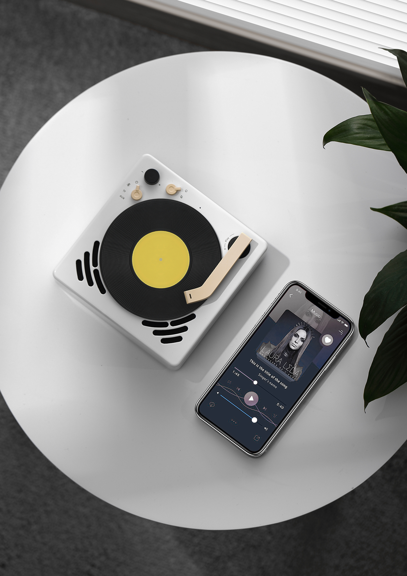 Bluetooth Speaker ，alarm clock，Vinyl record player，