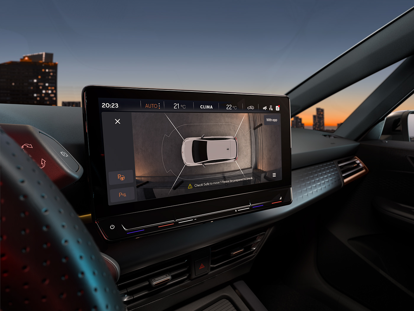 automobile，Electric，Interior，blue，cgi，