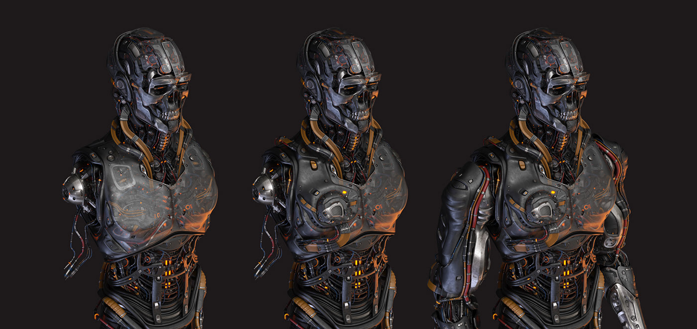 robot，BAD，guy，