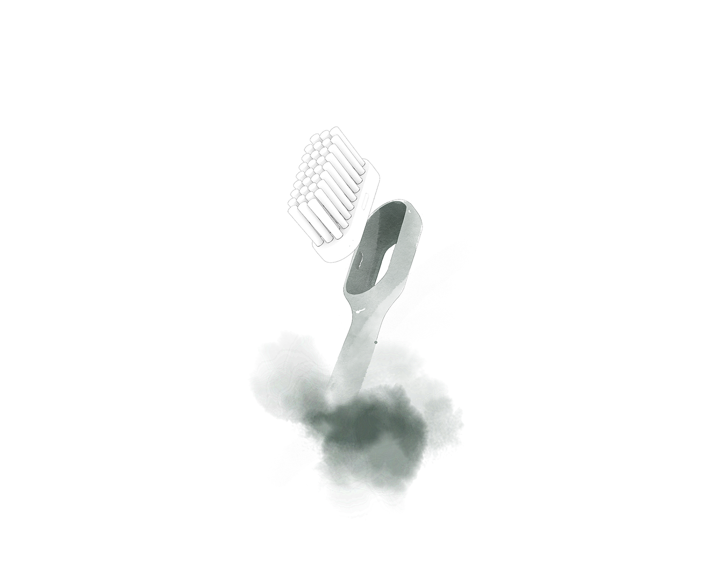 toothbrush，Recyclable，environment protection，3D printing，