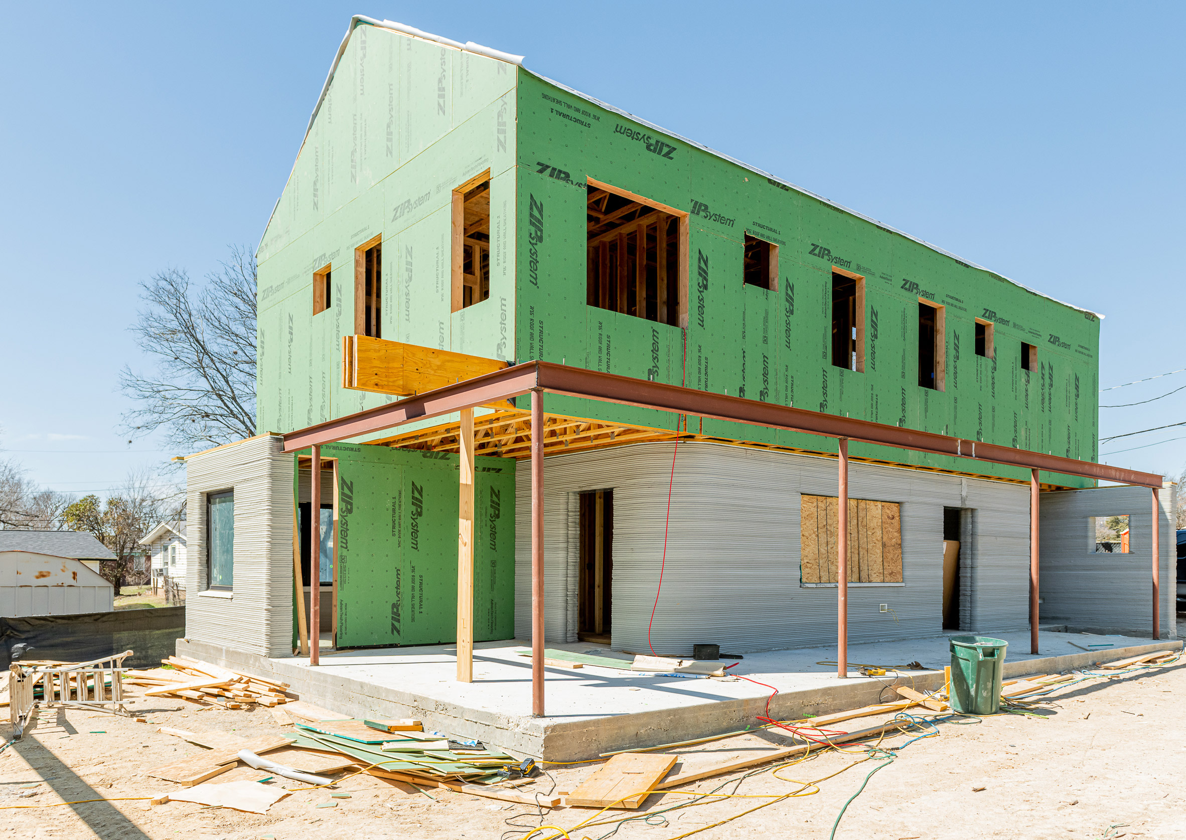 Architecture，3D printing，Micro house，Bioplastics，