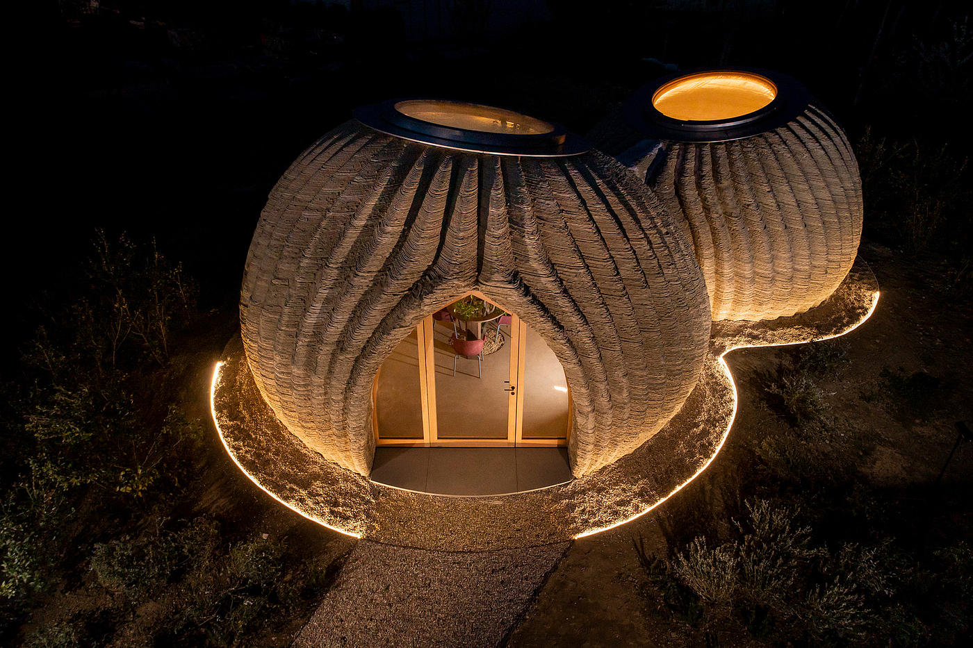 Architecture，3D printing，Micro house，Bioplastics，
