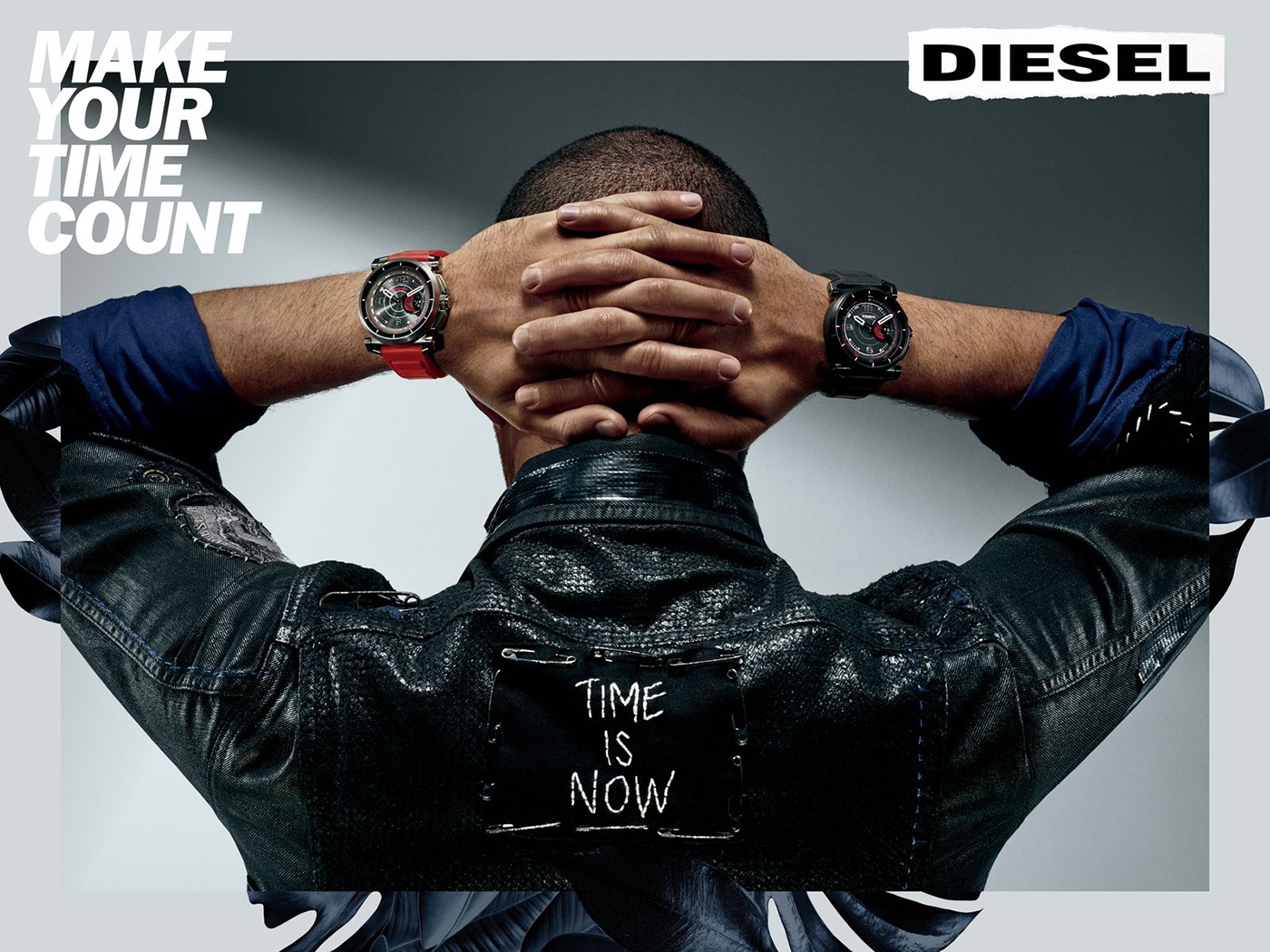 DIESEL，Desai，diesel oil，Wrist watch，