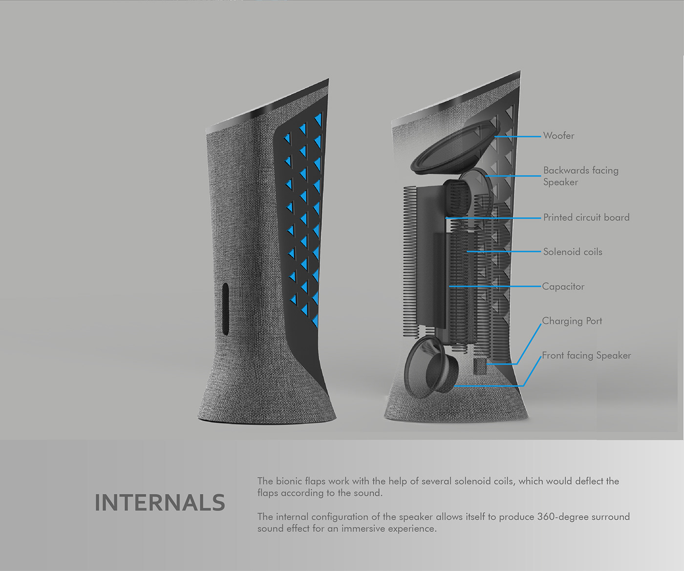 speaker，Bluetooth，bionics，black，