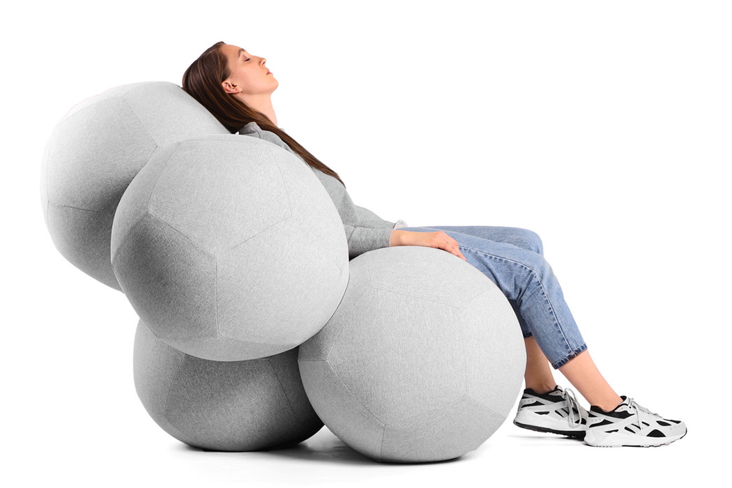 BuckyBalls，explosion-proof，pvc，silica gel，sofa，