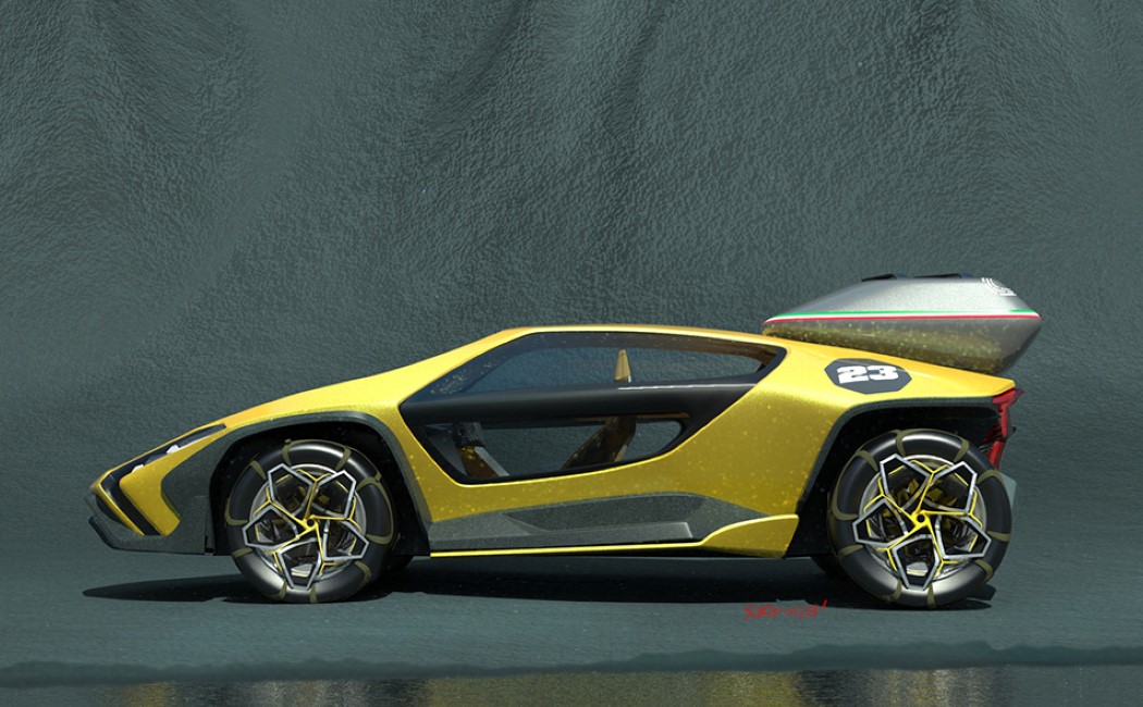 Manage，Lamborghini，Marzal，Concept off-road vehicle，fighting bull，