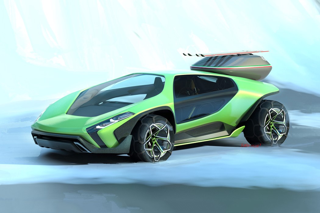Manage，Lamborghini，Marzal，Concept off-road vehicle，fighting bull，