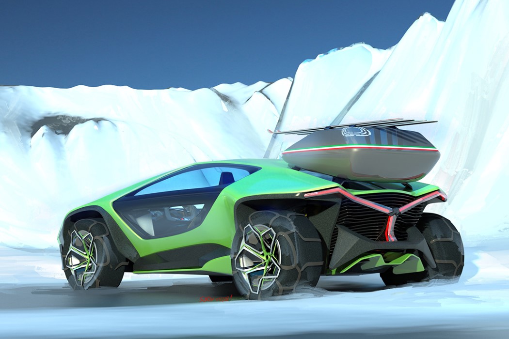 Manage，Lamborghini，Marzal，Concept off-road vehicle，fighting bull，