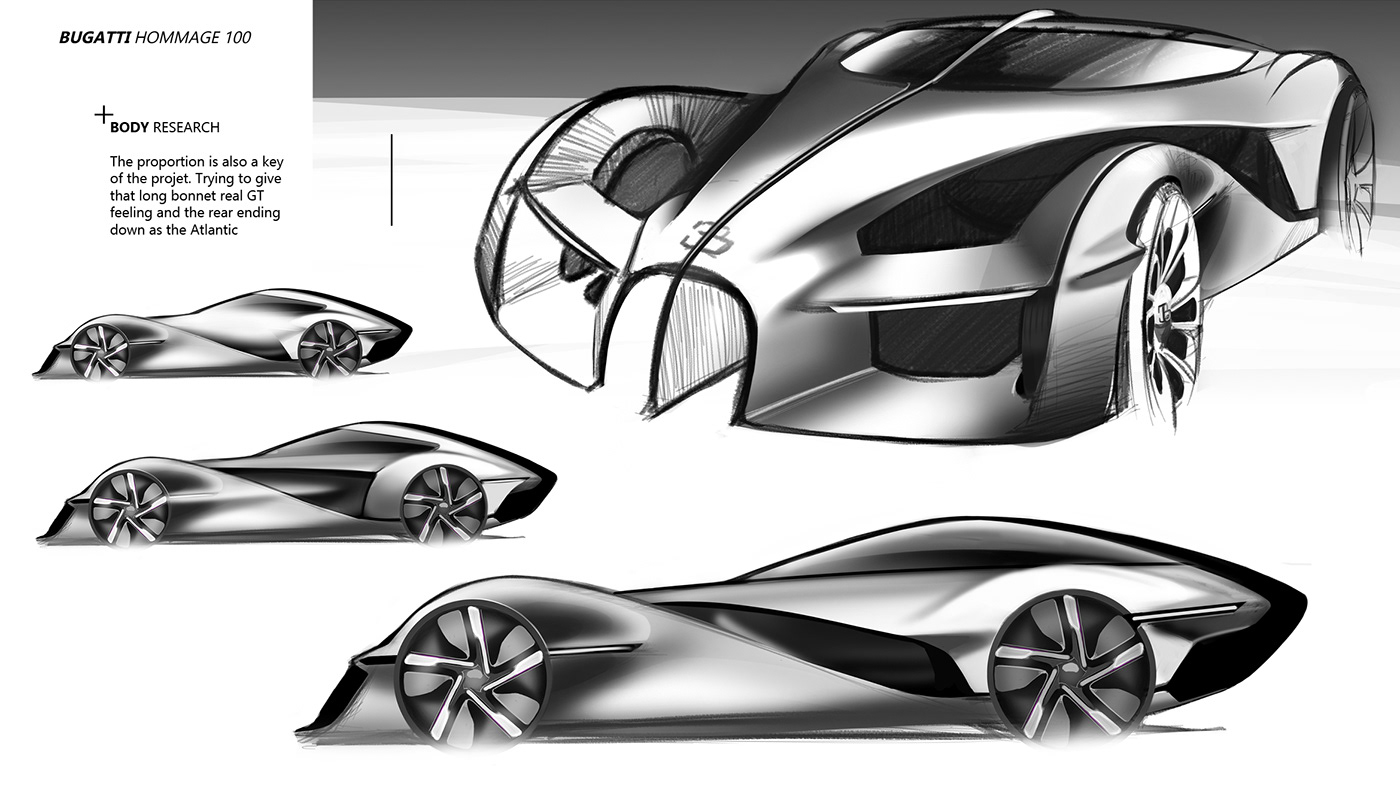 automobile，bugatti，Atlantic SC 57，