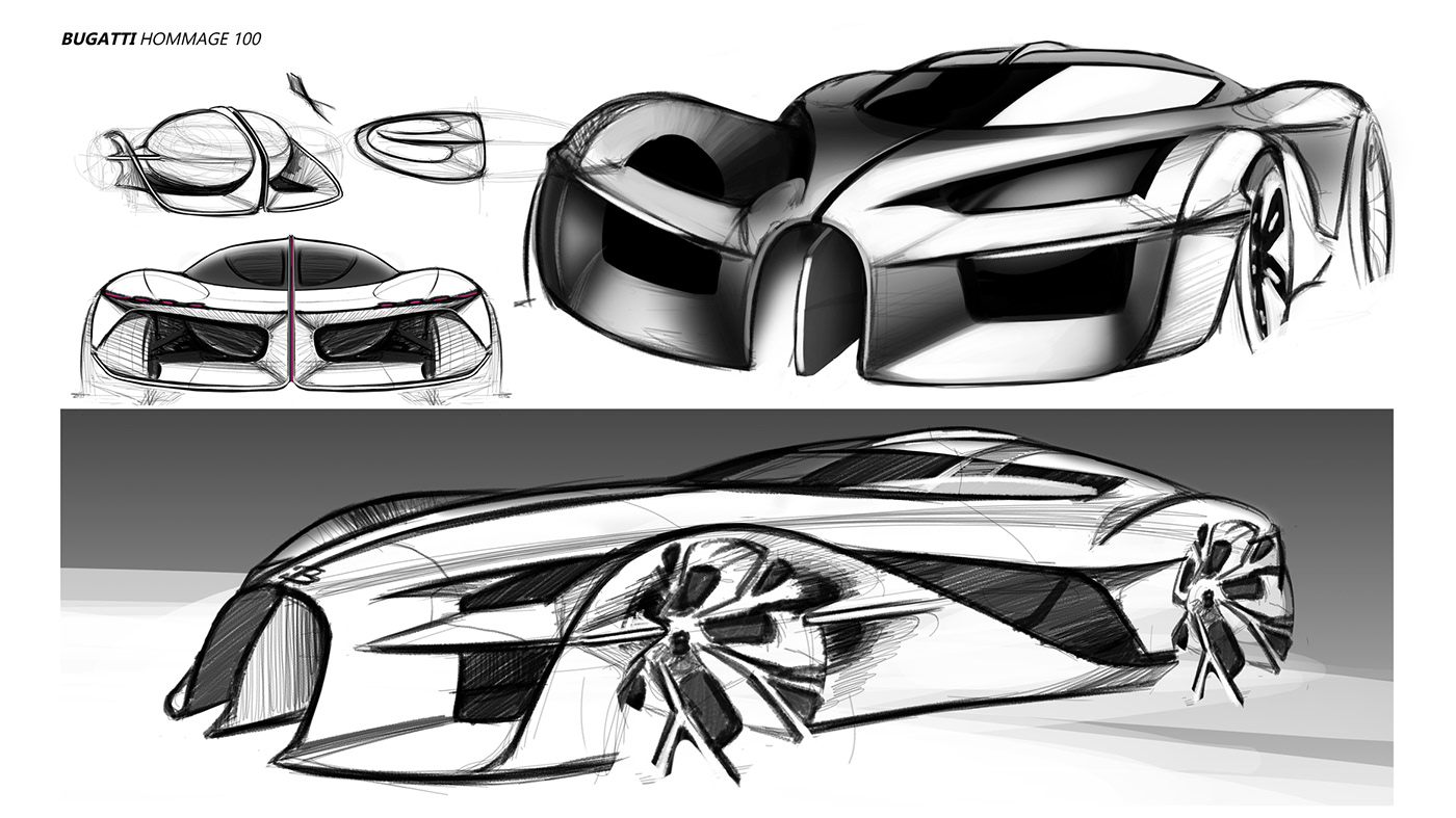 automobile，bugatti，Atlantic SC 57，