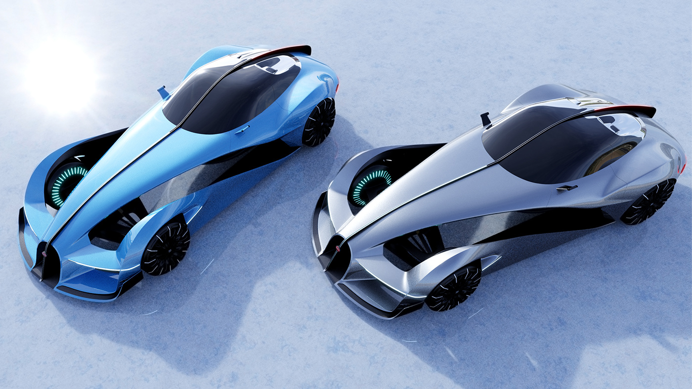 automobile，bugatti，Atlantic SC 57，