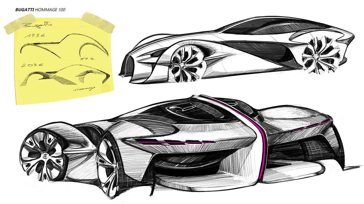 automobile，bugatti，Atlantic SC 57，