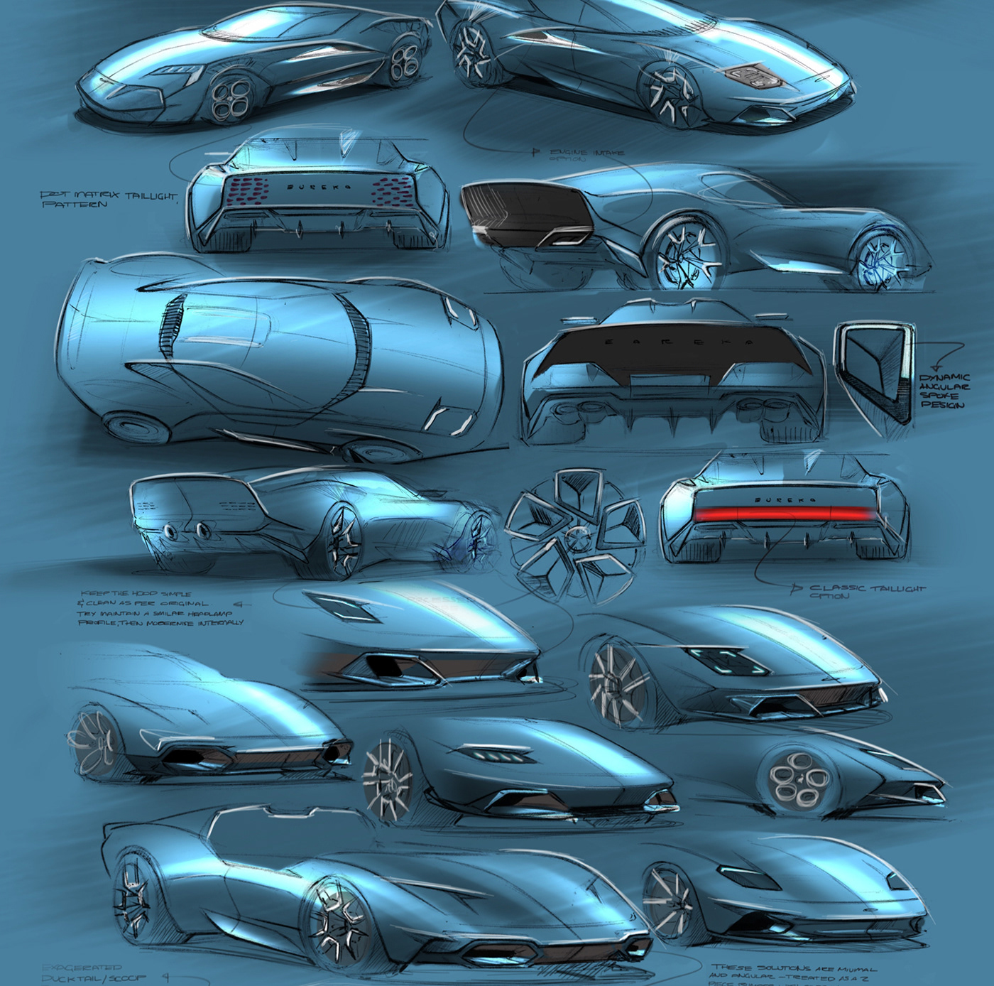 automobile，Sports car，concept，_Other Organiser，Hand drawn，