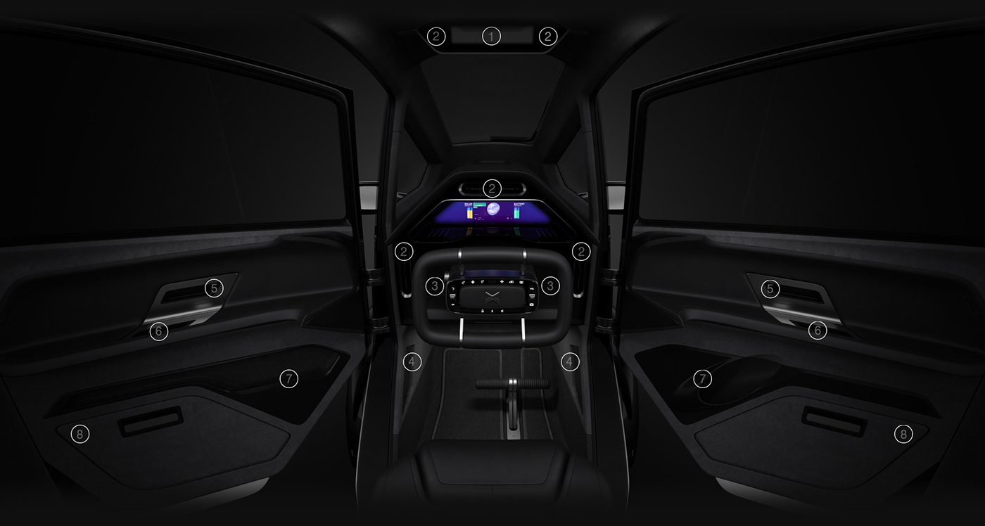 EXO-ONE，Single person vehicle，Electric drive，