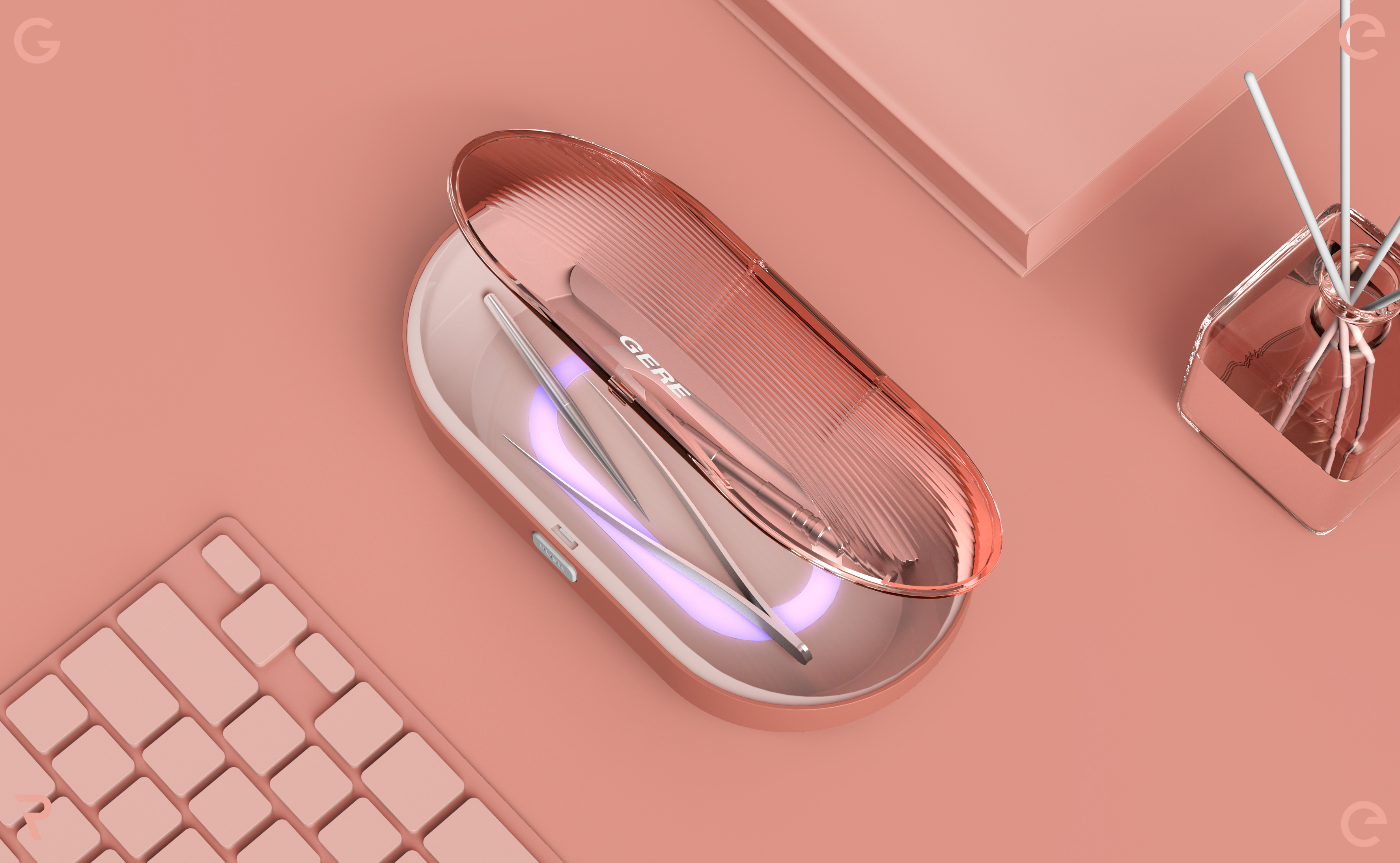 Grey design，Disinfection box，Disinfection products，