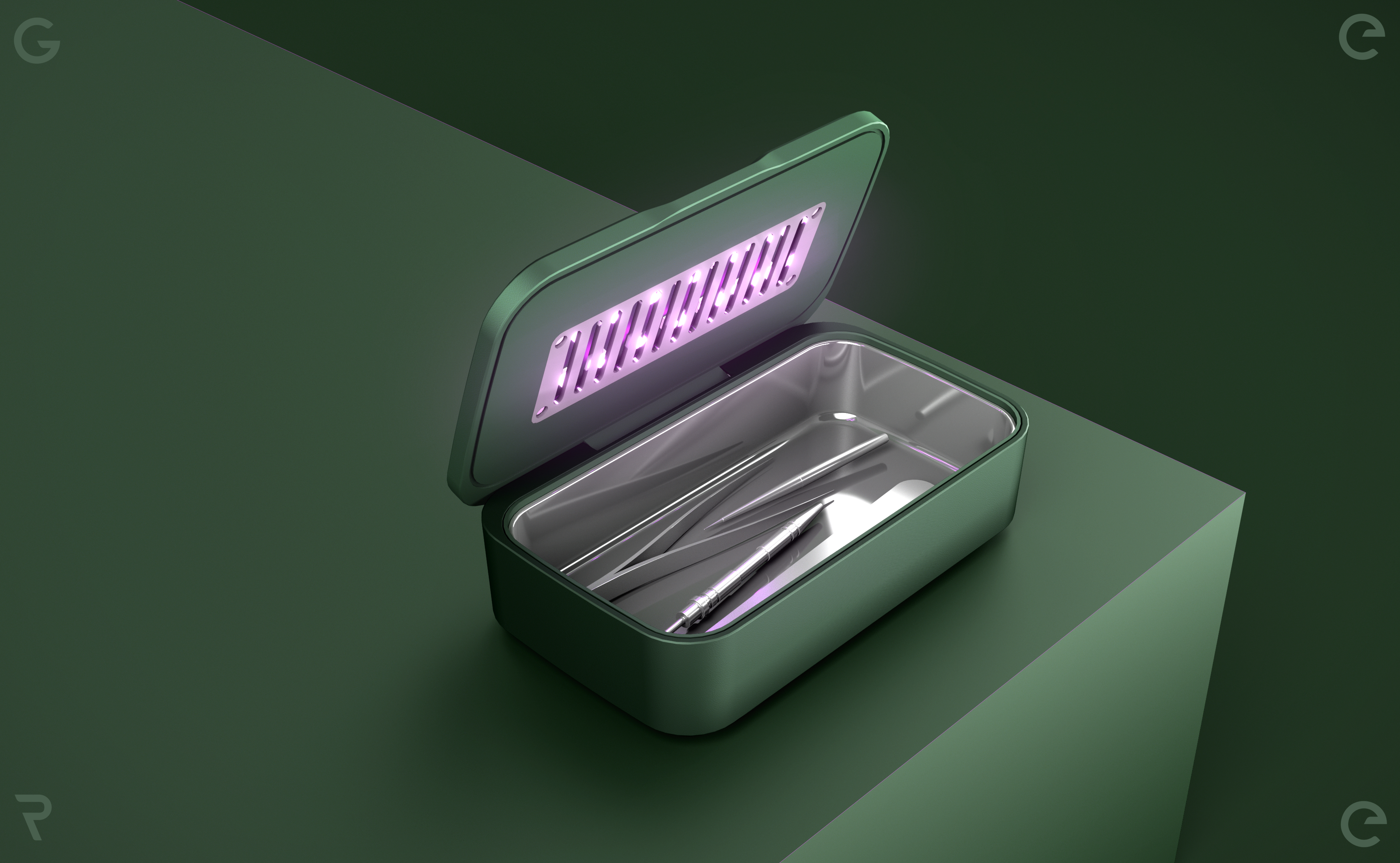 Grey design，Disinfection box，Disinfection products，