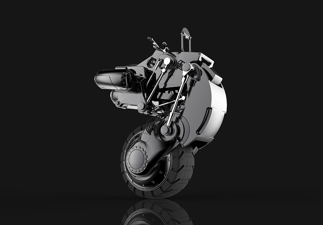 Single wheel，Motorcycle，concept，fashion，