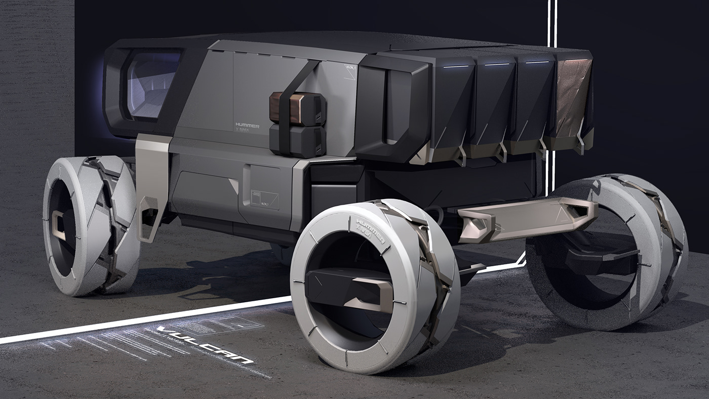 Autodesk Mudbox，Mars，Hummer，