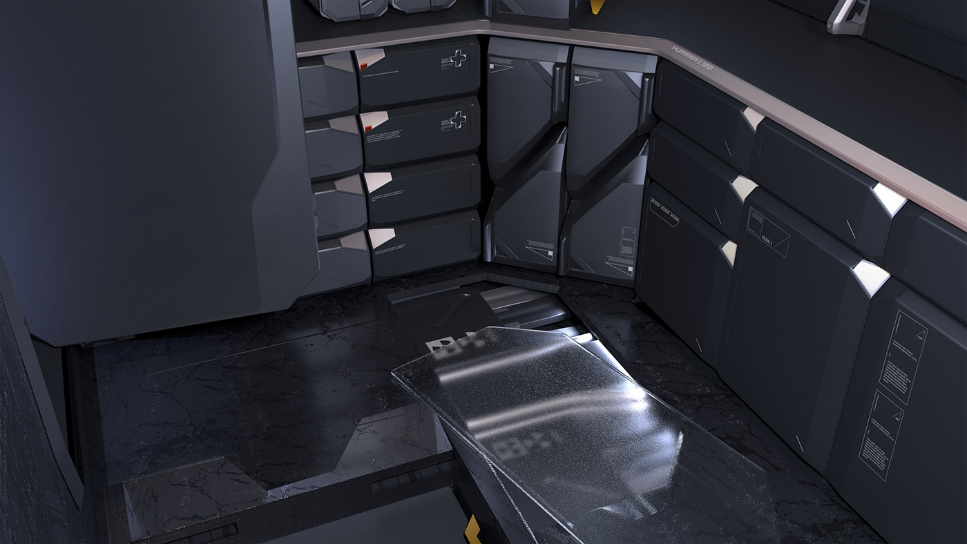 Autodesk Mudbox，Mars，Hummer，