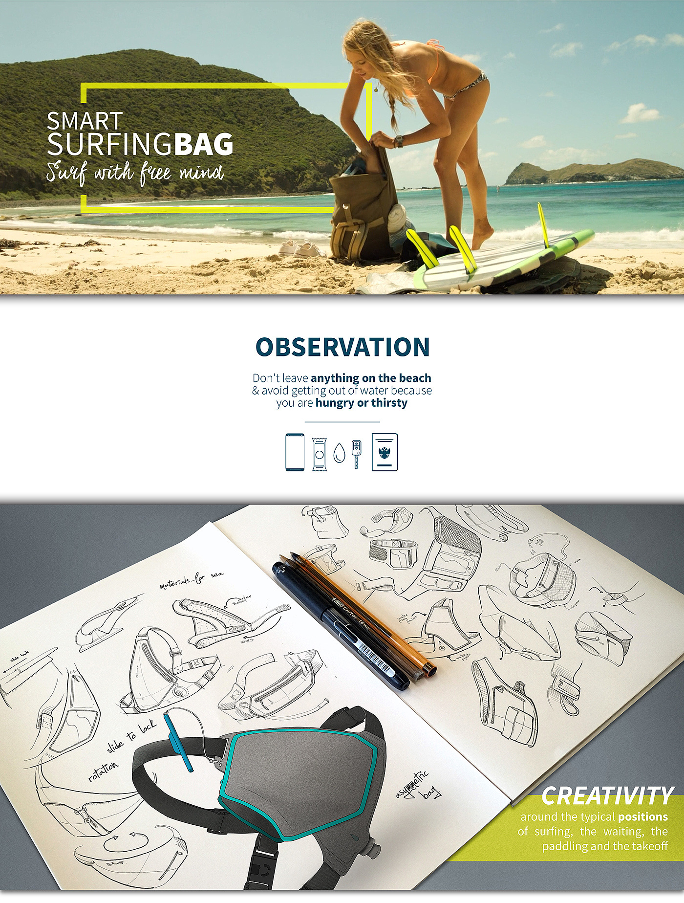 outdoors，package，Surf bag，surfing，