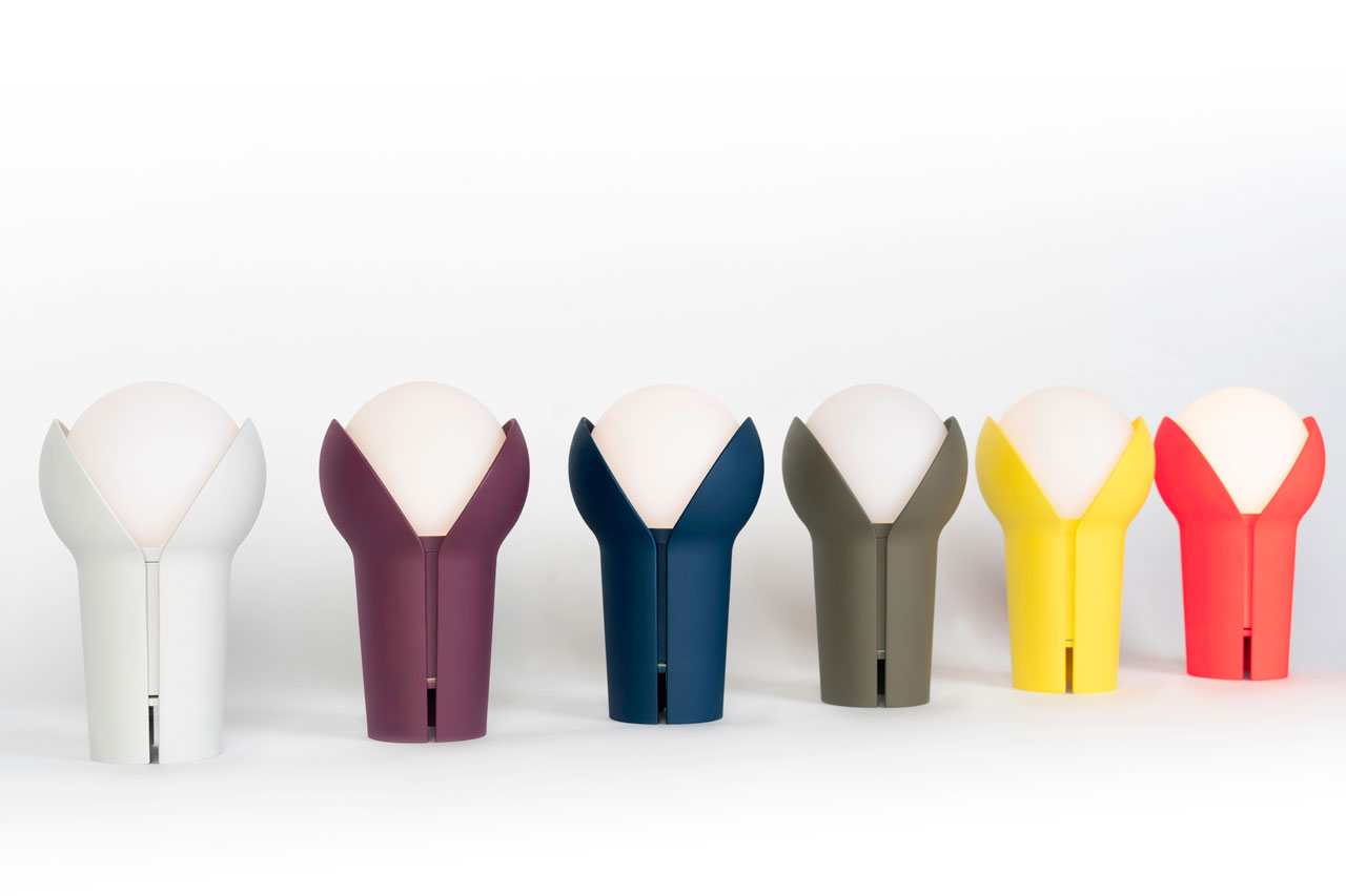 Bud Lamp，Light up，charge，LED light，lighting，Melissa Yip，