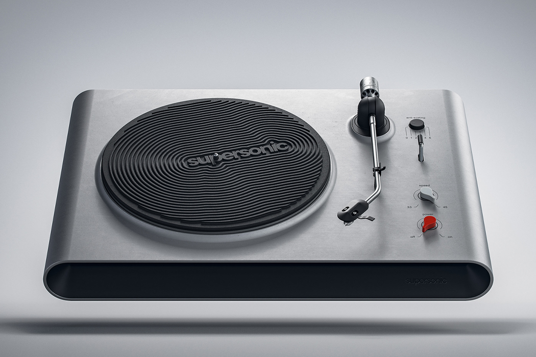 supersonic，Record player，sense of modernity，