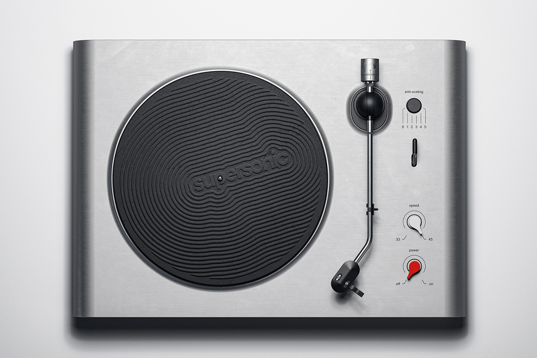 supersonic，Record player，sense of modernity，