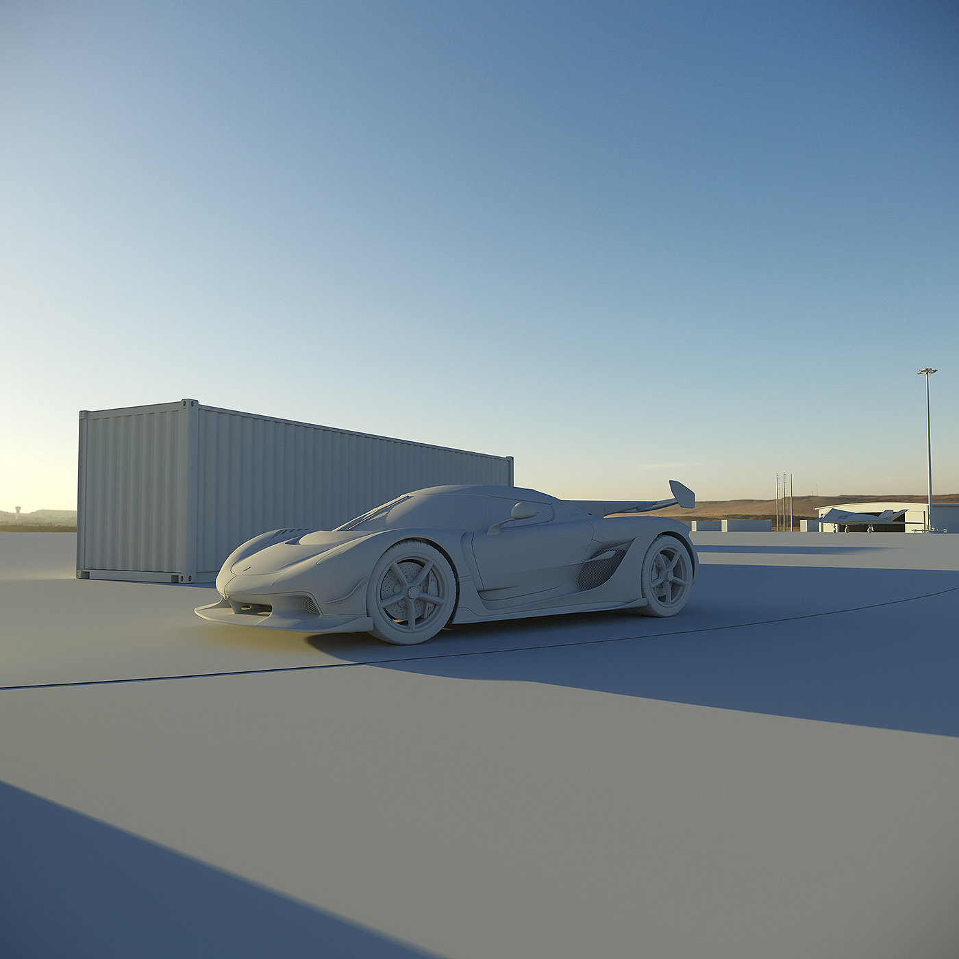 Koenigsegg，汽车，cgi，