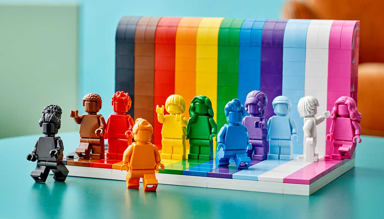 Lego，Color model，Diversity，