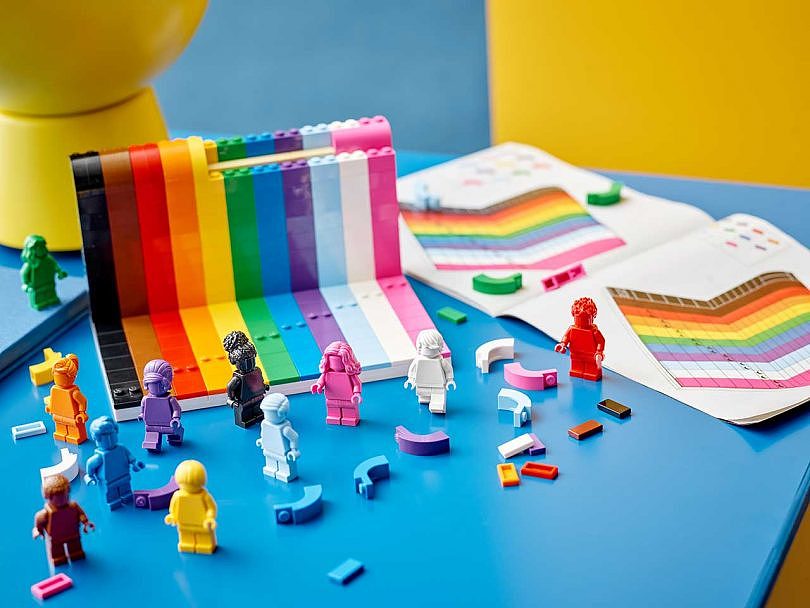 Lego，Color model，Diversity，