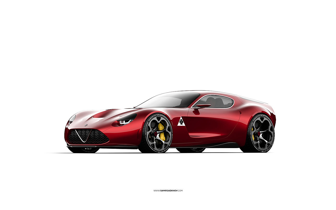 Sports car，Super run，alpha，