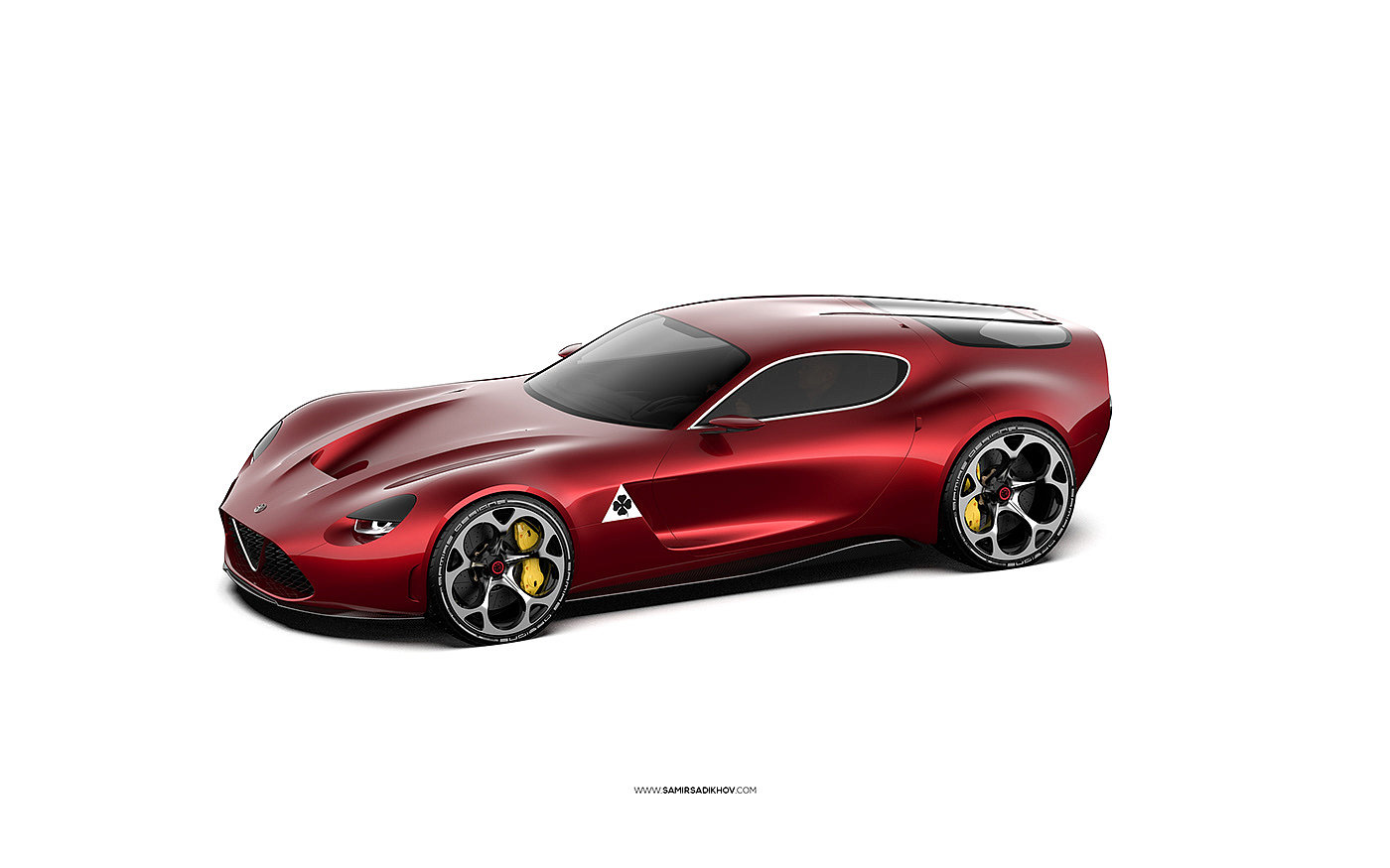 Sports car，Super run，alpha，