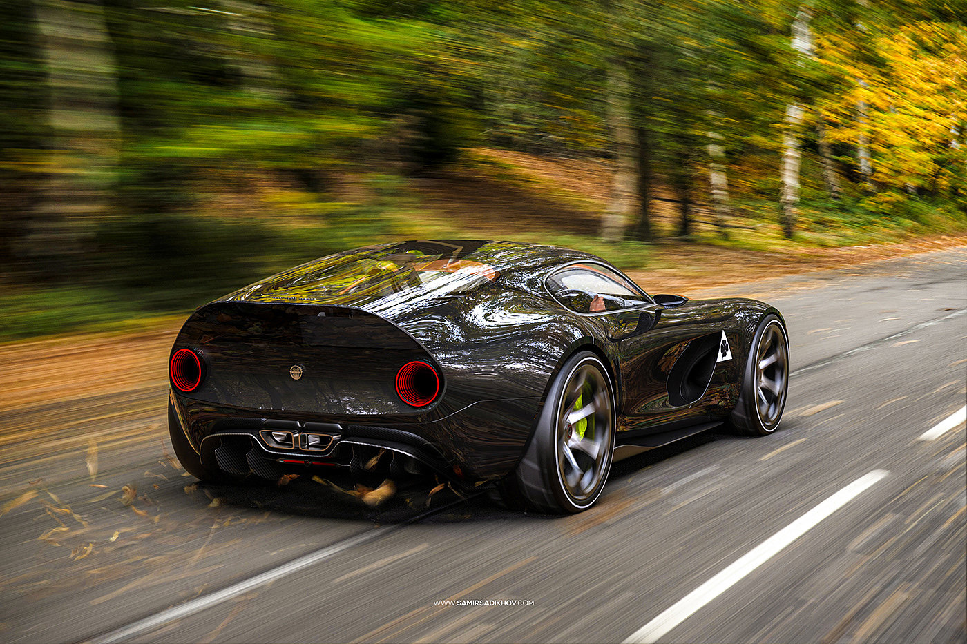 Sports car，Super run，alpha，