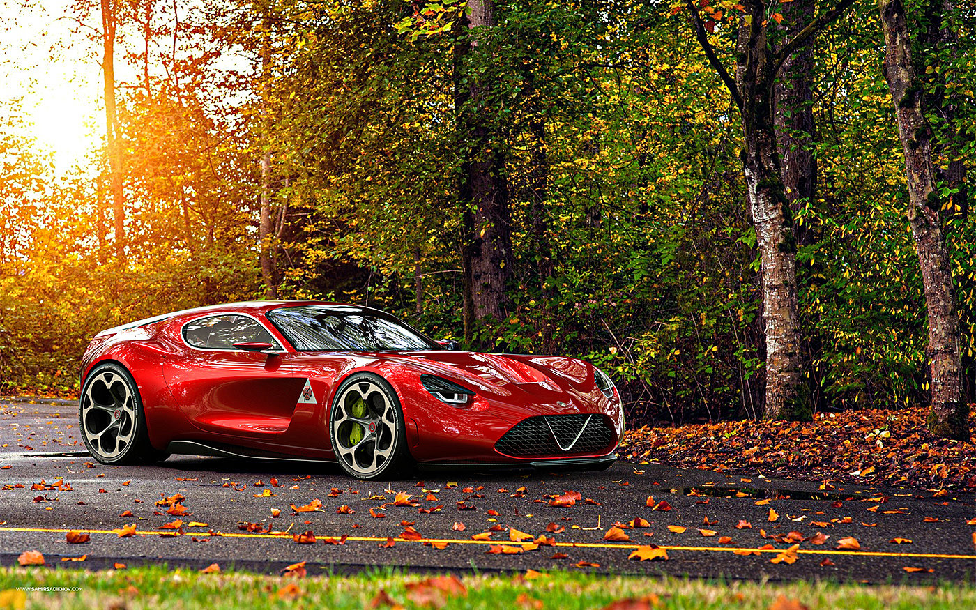 Sports car，Super run，alpha，