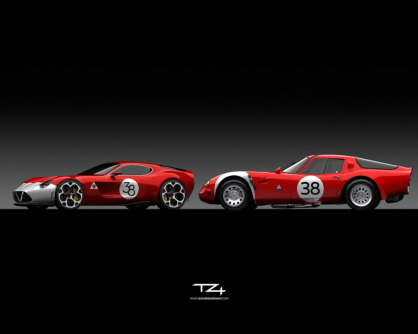 Sports car，Super run，alpha，
