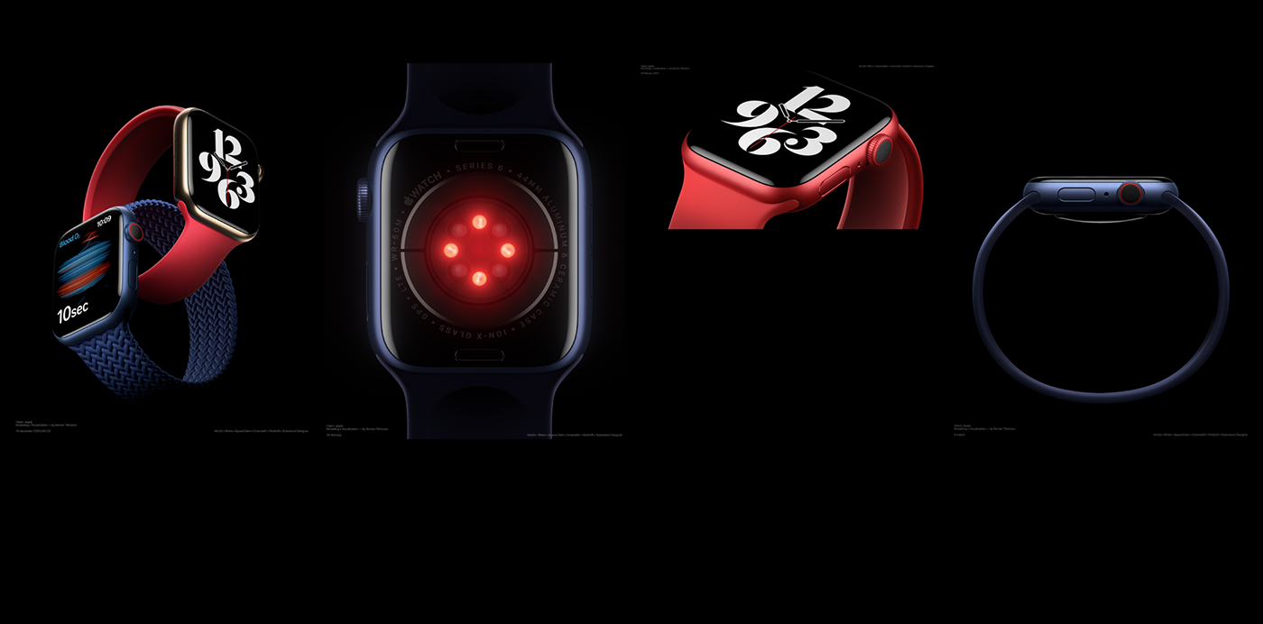Apple，Wrist watch，visualization，