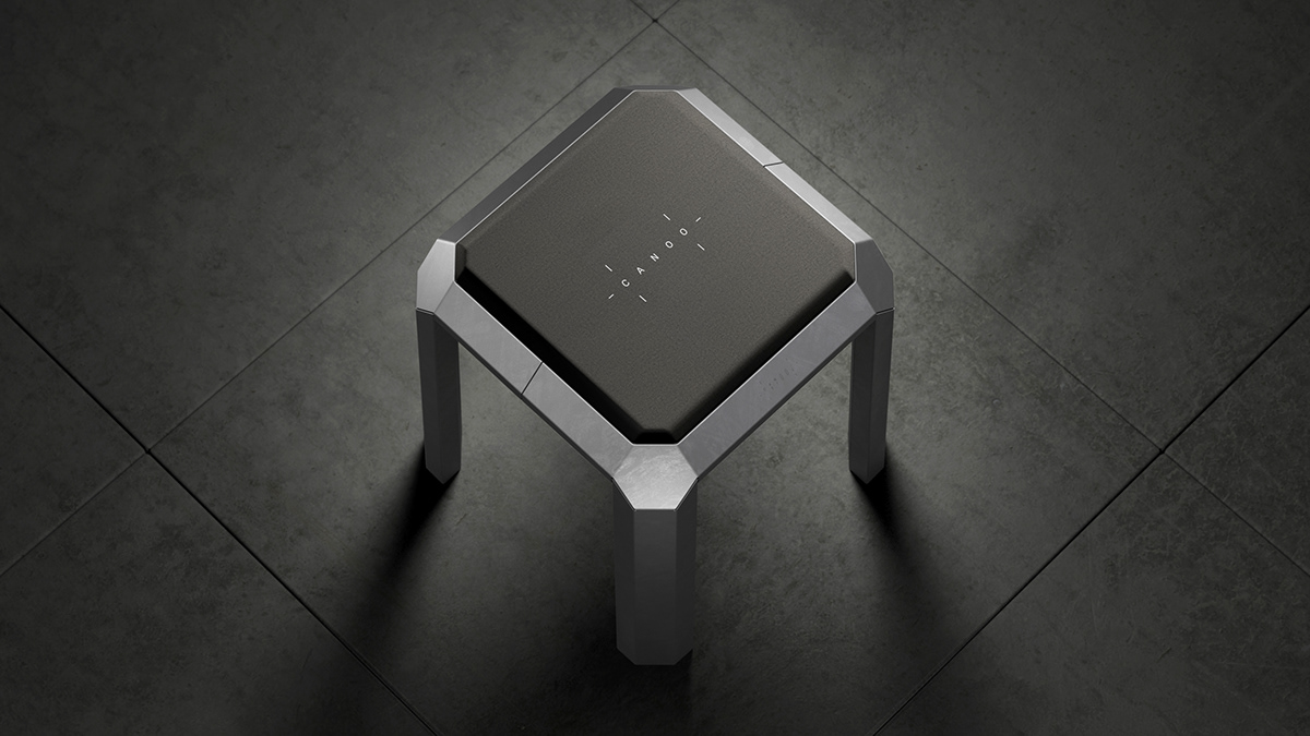 stool，furniture，grey，