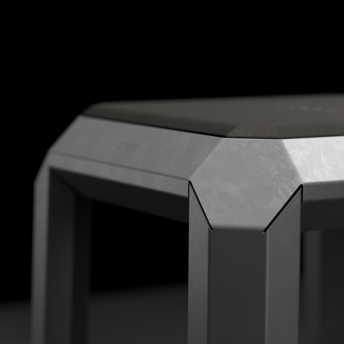 stool，furniture，grey，