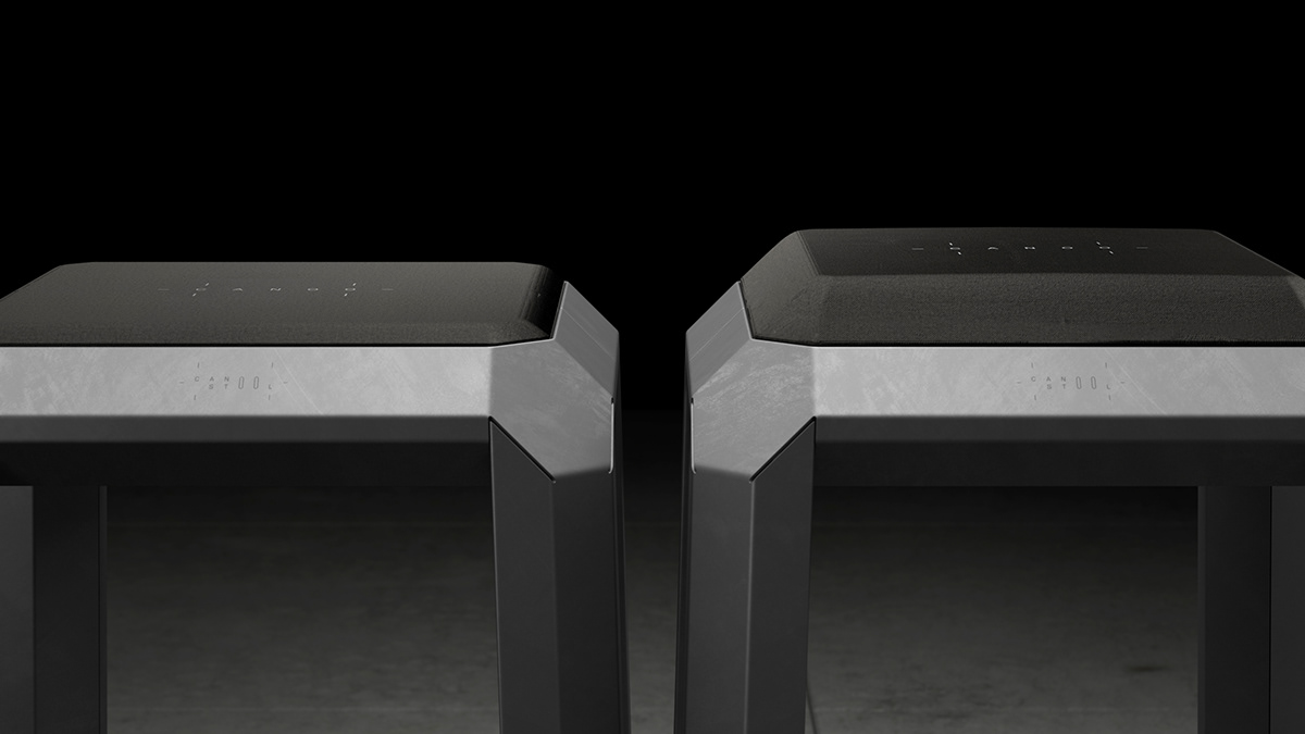 stool，furniture，grey，