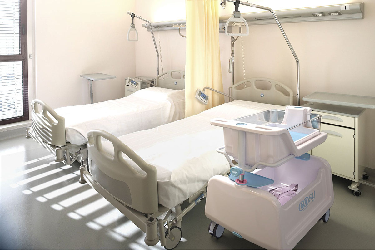 Mother and baby，industrial design，product design，Bed，