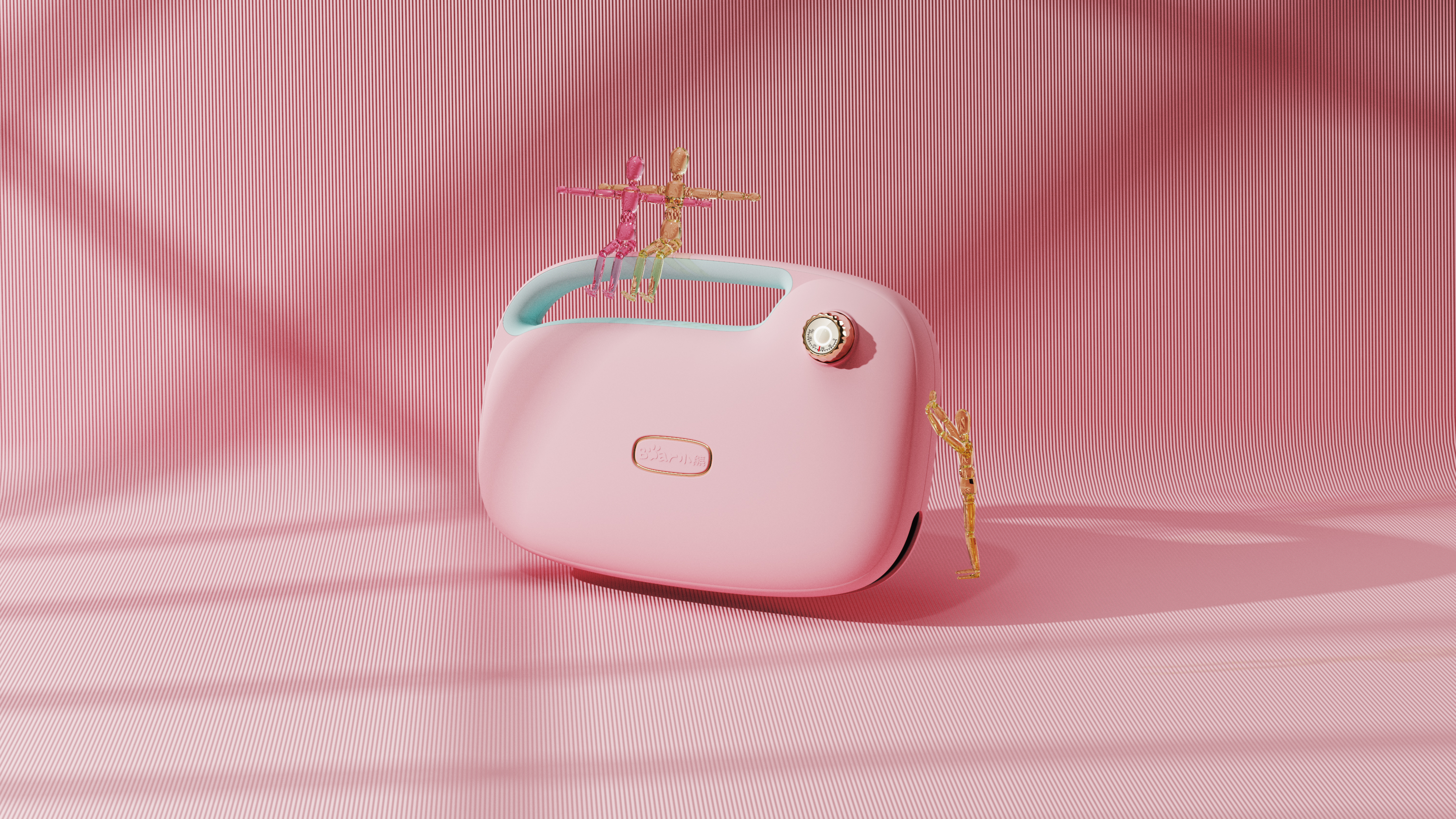 Sandwich machine, breakfast machine, household appliances, double plate, young people，