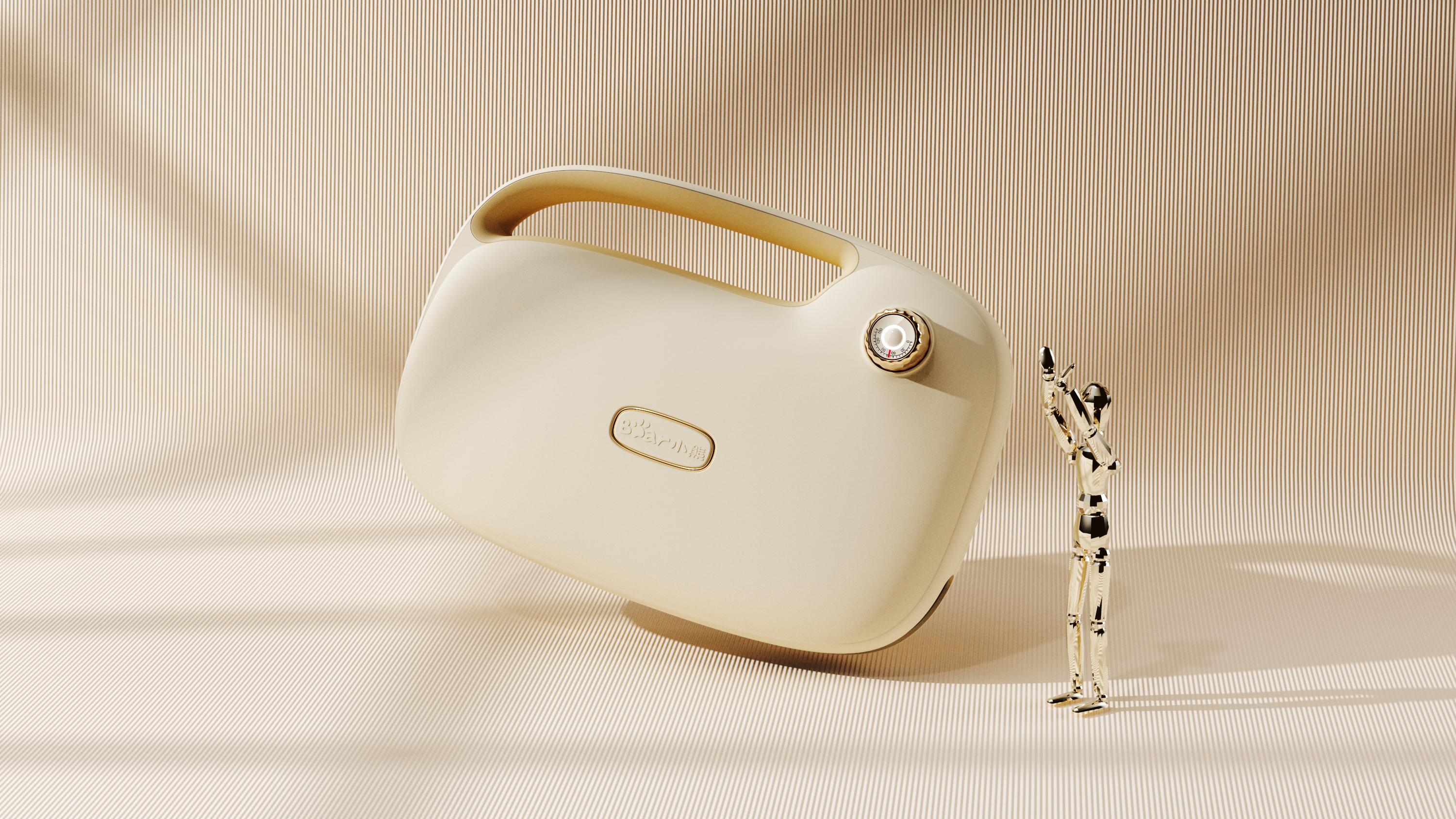 Sandwich machine, breakfast machine, household appliances, double plate, young people，