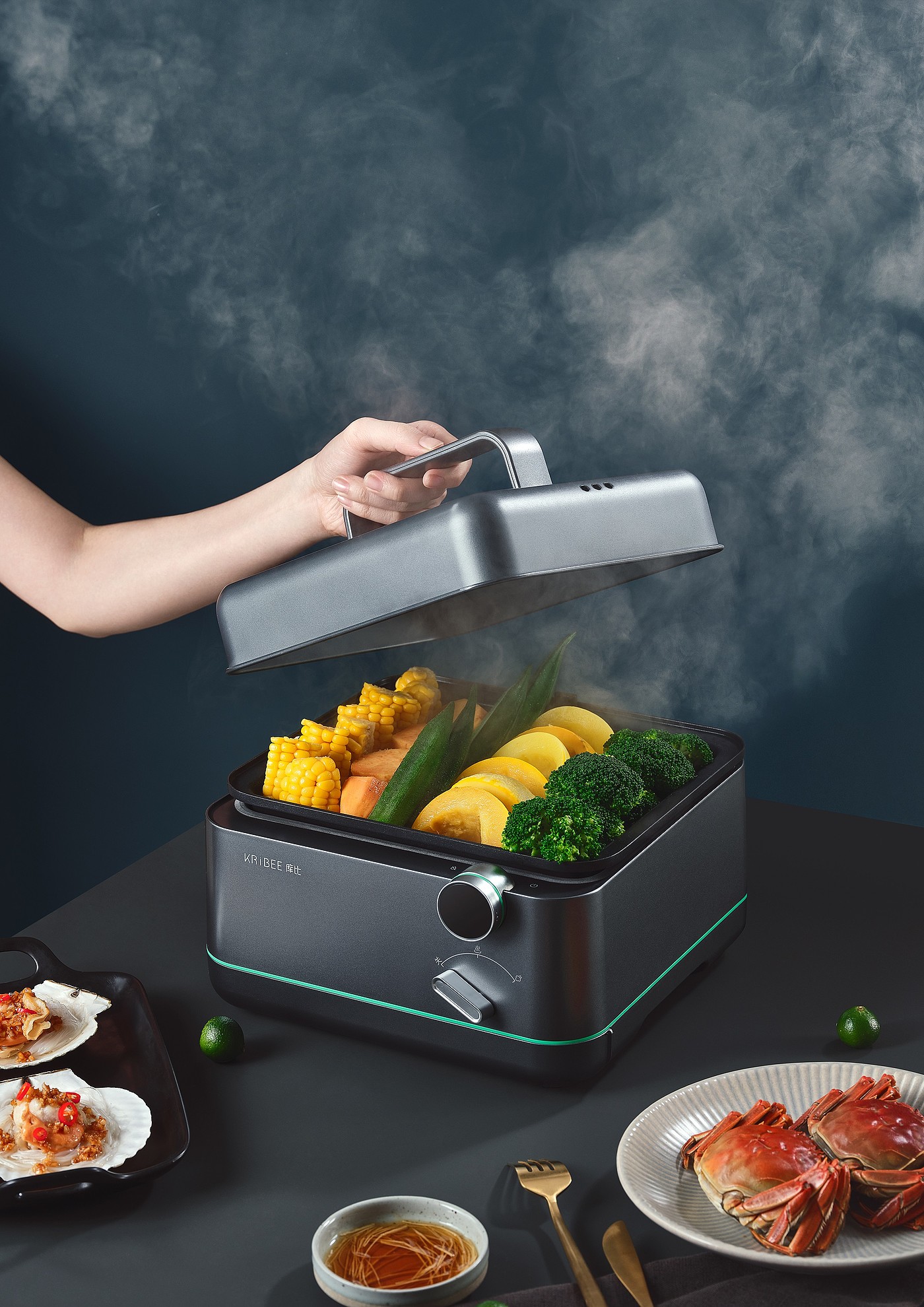 2020 CGD contemporary good design award，Quick steamer，Guangdong Xinbao Electric Appliance Co., Ltd，Guangdong play plus Technology，