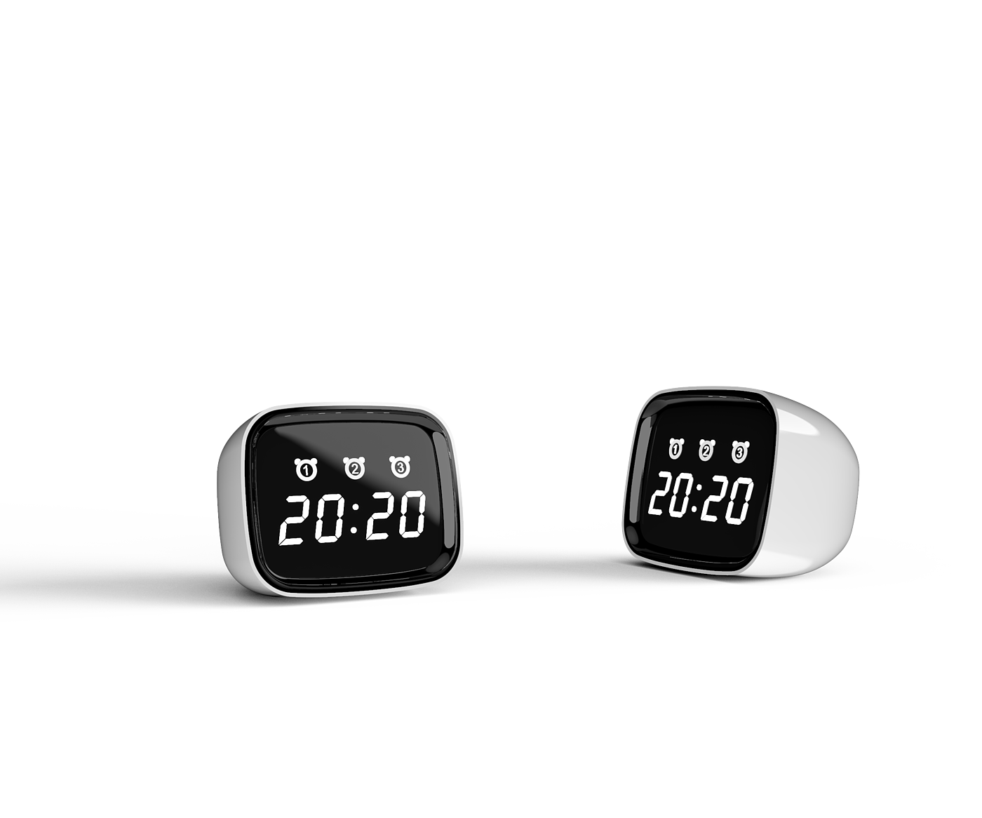 Digital, speaker, clock, alarm clock，