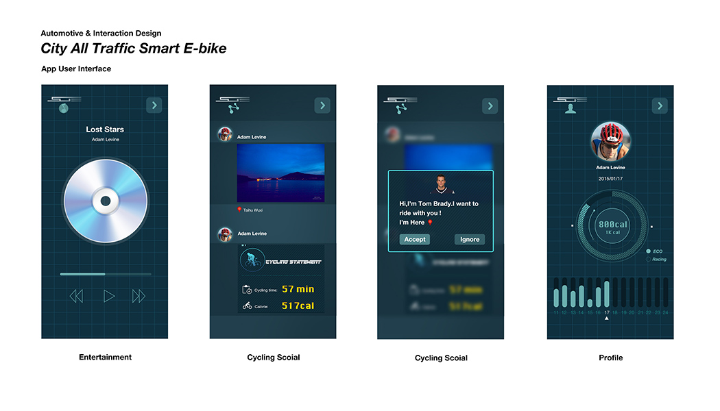 Bicycle，Design，Tough，fashion，black，white，