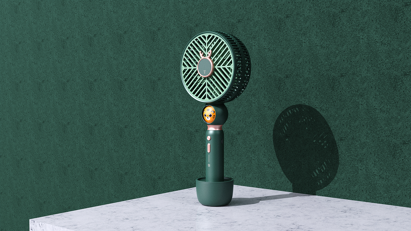 Handheld fun fan，